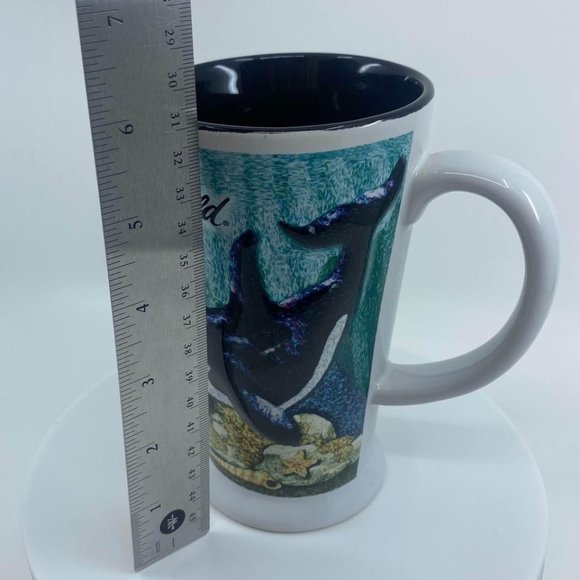 Sea World 3D Orca Coffee Mug Tall Cup Souvenir - Picture 5 of 6